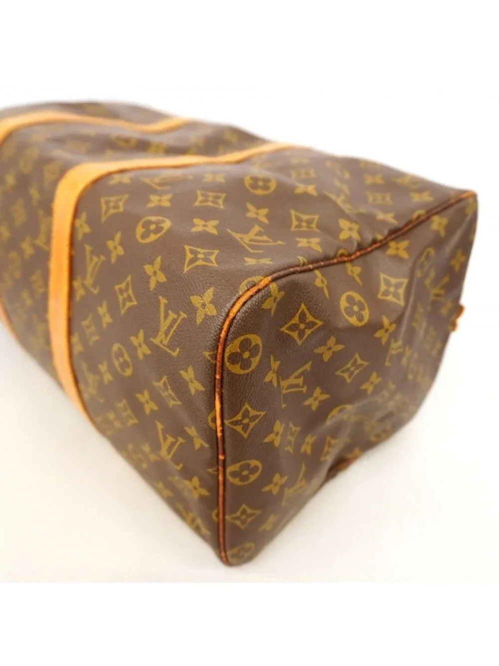 Louis Vuitton Boston Bag Monogram Sac Spool 45 Brown